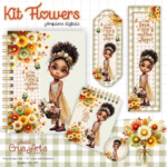 Arquivo Digital Kit Flowers - Imagem 6