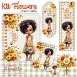 Arquivo Digital Kit Flowers - Imagem 2