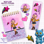 Arquivo Digital Kit Guerreiras do K-POP - Imagem 4