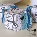Arquivo De Corte Kit Festa Urso Escandinavo Azul - Imagem 5