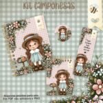 Arquivo Digital Kit Meninas Camponesas - Imagem 6