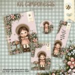 Arquivo Digital Kit Meninas Camponesas - Imagem 3