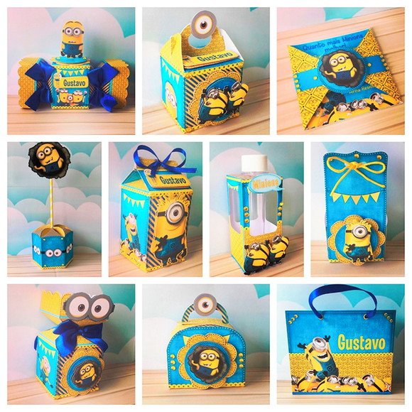 Minions - Lina Criativa Arquivo de Corte Kit Minions - Imagem 1