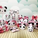 Arquivo de Corte Kit Panda Menina