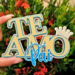 Arquivo De Corte Topo de Bolo Te Amo Pai