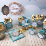 Arquivo De Corte Kit Festa TIFFANY COM DOURADO LUXO