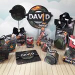 Arquivo De Corte Kit Festa FREE FIRE
