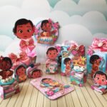Arquivo De Corte Kit Festa MOANA BABY