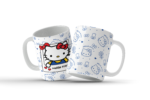 Kit Hello Kitty Azul - Arquivo Digital - Imagem 13