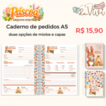 Caderno de Pedidos Páscoa - Arquivo Digital