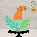 Topo de Bolo - Capivara - Arquivo Digital