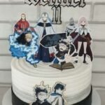 Topo de Bolo - Black Clover - Arquivo Digital