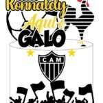 Topo de Bolo - Galo / Atlético Mineiro - Arquivo Digital