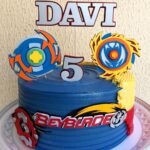 Topo de Bolo - Beyblade - Arquivo Digital