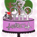 Topo de Bolo - Ciclista - Arquivo Digital