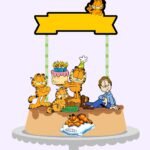 Topo de Bolo - Garfield - Arquivo Digital
