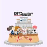 Topo de Bolo - Greys Anatomy - Arquivo Digital