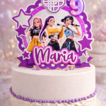 Topo de Bolo - Guerreiras do Kpop - Arquivo Digital