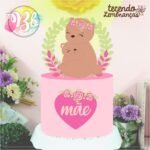 Topo de Bolo - Dia das Mães - Arquivo Digital