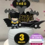 Topo de Bolo - Batman - Arquivo Digital