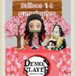 Topo de Bolo - Demon Slayer - Arquivo Digital