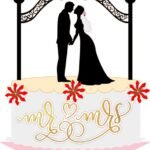 Topo de Bolo - Casamento - Arquivo Digital