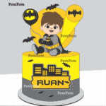 Topo de Bolo - Batman - Arquivo Digital