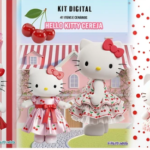 Kit Digital Hello Kitty Cereja
