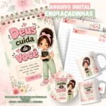 Kit Engraçadinhas Versículos - Arquivo Digital