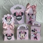 Arquivo de Corte Kit Festa Minnie Rosa