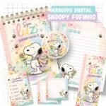 Kit Snoopy Fofinho - Arquivo Digital