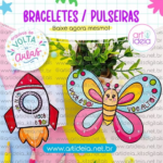 Bracelete / Pulseira Volta as Aulas - Arquivo Digital