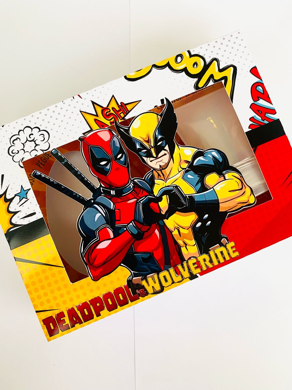 18 - DEADPOOL - MINI CONFEITEIRO - PÁSCOA Mini Confeiteiro - Deadpool e Volwerine - Arquivo Digital - Imagem 1