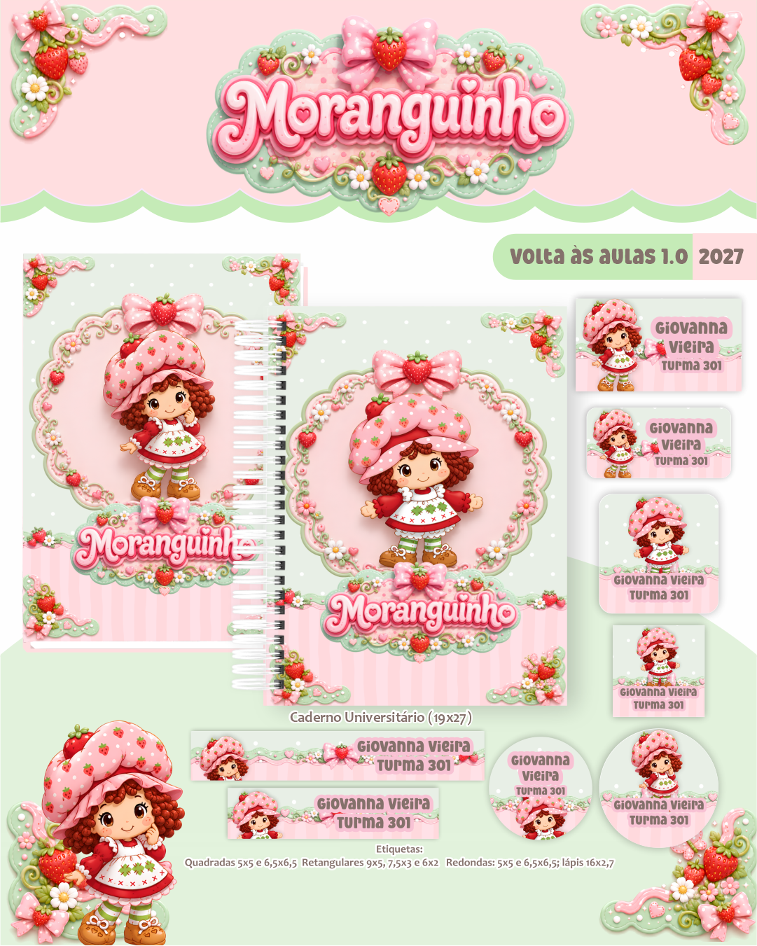18) MORANGUINHO Volta as Aulas - Moranguinho - Arquivo Digital - Imagem 1