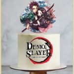 Topo de Bolo - Demon Slayer - Arquivo Digital