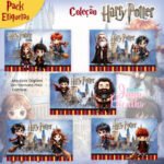 Etiquetas Escolares 8x5 Harry Potter - Arquivo Digital