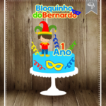 Topo de Bolo - Carnaval - Arquivo Digital