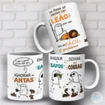 Caneca Flork Matar um Leão por Dia - Arquivo Digital