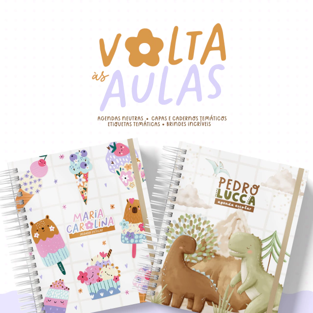 2 - Coleção Volta às Aulas 2026 Coleção Volta as Aulas - Arquivo Digital - Imagem 1