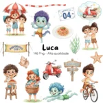 Kit Digital Luca Aquarela