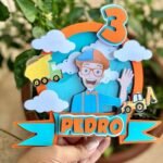 Topo de Bolo - Blippi - Arquivo Digital