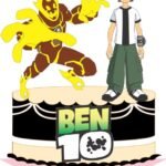 Topo de Bolo - Ben 10 - Arquivo Digital