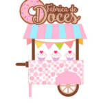 Topo de Bolo - Doces - Arquivo Digital
