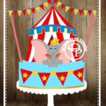 Topo de Bolo - Dumbo - Arquivo Digital