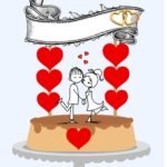 Topo de Bolo - Casamento - Arquivo Digital