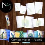 Combo Miolo e Papéis Pavão - Arquivo Digital