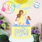 Topo de Bolo - Dia das Mães - Arquivo Digital