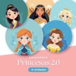 Kit Digital Princesas 2.0