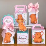 Arquivo de Corte Kit Festa Capivara Menina