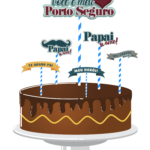 Topo de Bolo - Dia dos Pais - Arquivo Digital